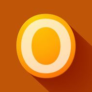 Volume icons alphabet O N6
