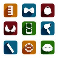 Volume icons set fashion N16