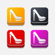 square button shoe N2
