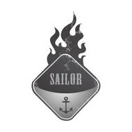 vintage sticker label N34