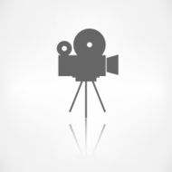 Video camera icon Media symbol