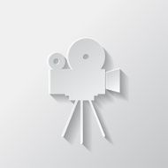 Video camera icon Media symbol N3
