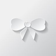 Gift Christmas bow web icon N2