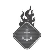 vintage sticker label N38