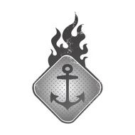 vintage sticker label N40