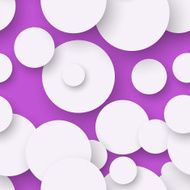 Abstract Seamless Circles Background Vector