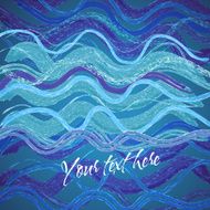 Abstract waves background