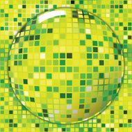 mosaic background stained glass lens effect