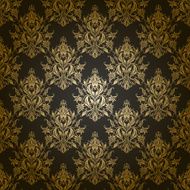 Damask seamless floral pattern N9