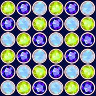 green blue and violet gemstone seamless pattern