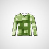 Abstract illustration on sweater N69