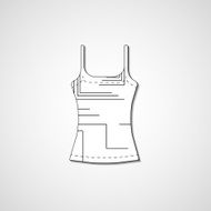Abstract illustration on singlet N173