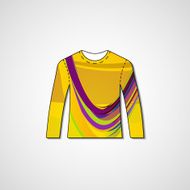 Abstract illustration on sweater N71