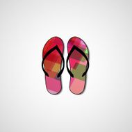 Abstract illustration on flip flops N80