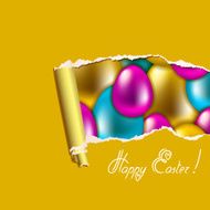 Seamless vector easter background N4