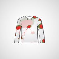Abstract illustration on sweater N75
