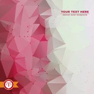 Abstract Colorful Triangles Background Vector N74