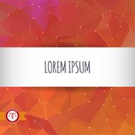 Abstract Colorful Triangles Background Vector N95
