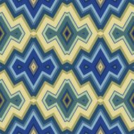 Color Abstract Retro Zigzag Vector Background N2