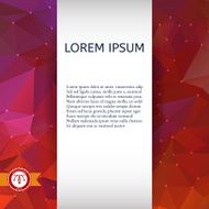Abstract Colorful Triangles Background Vector N98