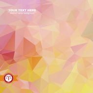 Abstract Colorful Triangles Background Vector N99
