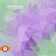Abstract Colorful Triangles Background Vector N111