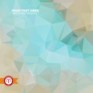 Abstract Colorful Triangles Background Vector N112