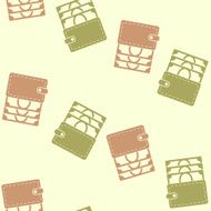 seamless background purse money N18