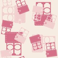 seamless background purse money N23