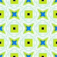 Seamless vector pattern with bold geometric shapes N5