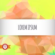 Abstract Colorful Triangles Background Vector N140