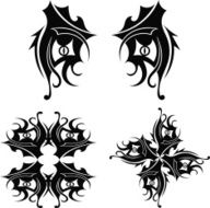 Graphic design Tribal tattoo