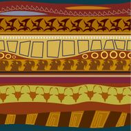 Tribal pattern seamless texture