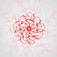 Tribal tattoo - abstract background