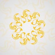Tribal tattoo - abstract background N2