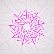 Tribal tattoo - abstract background N5