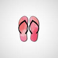 Abstract illustration on flip flops N84