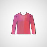 Abstract illustration on sweater N78