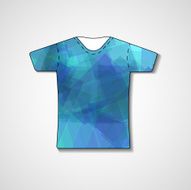 Abstract illustration on t-shirt N70