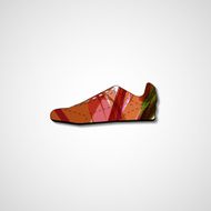 Abstract illustration on sneakers N78