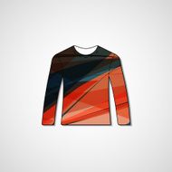 Abstract illustration on sweater N82