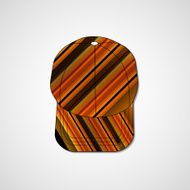 Abstract illustration on peaked cap N80