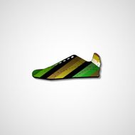 Abstract illustration on sneakers N80