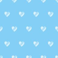 Seamless pattern with bright hand drawn grunge textured hearts N6