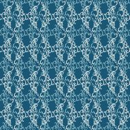 Seamless pattern with abstract damask doodle ornament N3