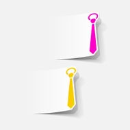 realistic design element tie N5
