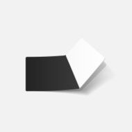 realistic design element rectangle seam corner N3