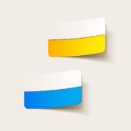 realistic design element rectangle N4