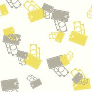 seamless background purse money N30