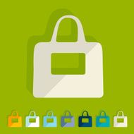 Flat design bag N3
